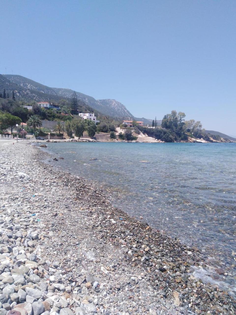 Villa In Kalloni Direkt Am Meer, Tolle Aussicht Екстериор снимка