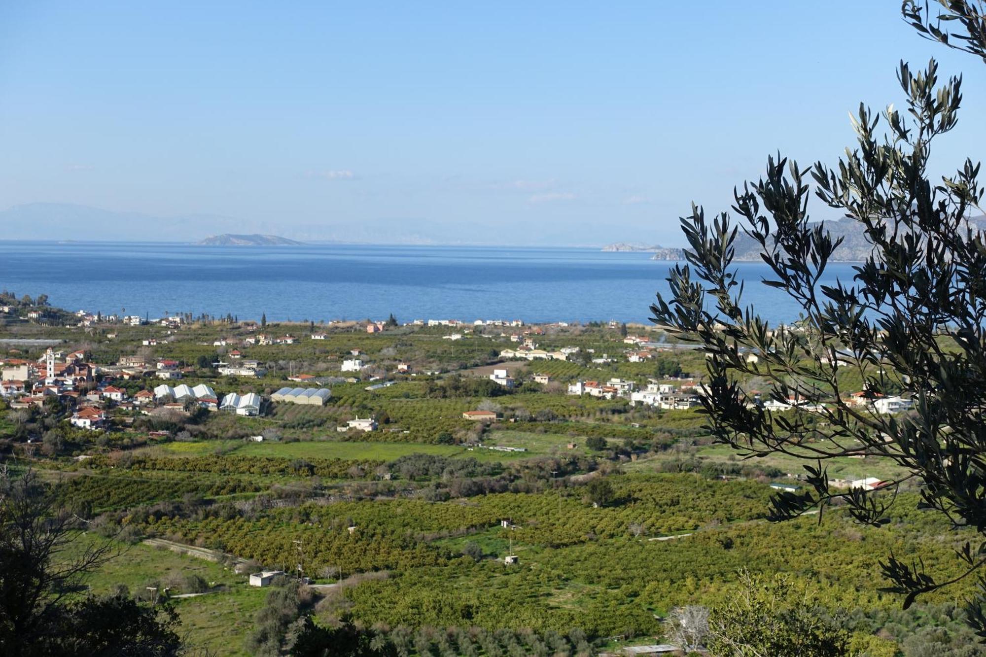 Villa In Kalloni Direkt Am Meer, Tolle Aussicht Екстериор снимка