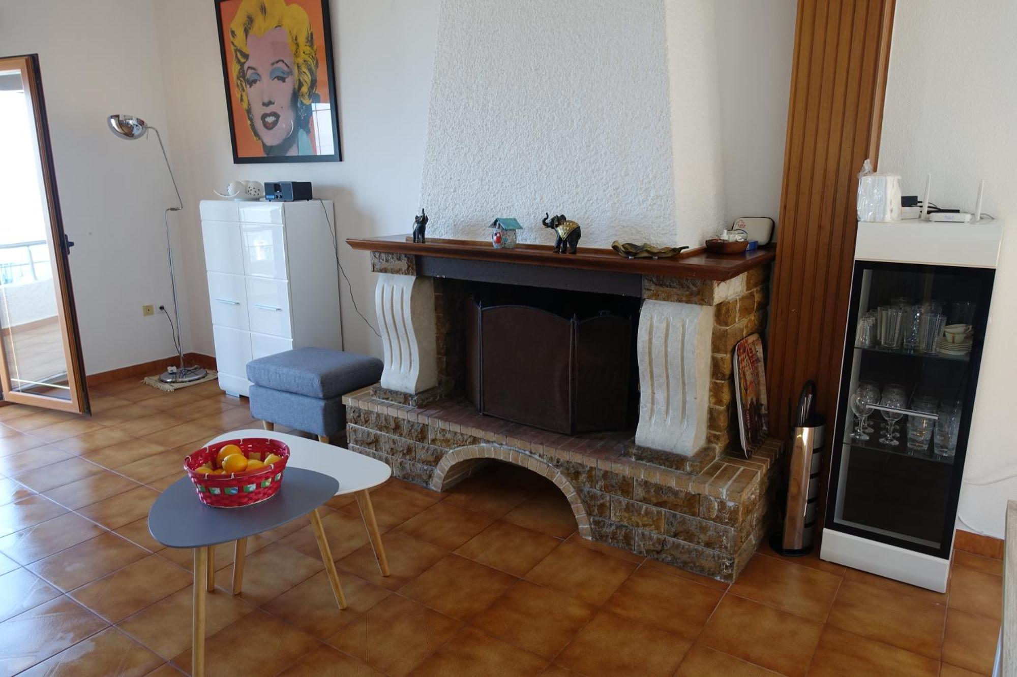 Villa In Kalloni Direkt Am Meer, Tolle Aussicht Екстериор снимка